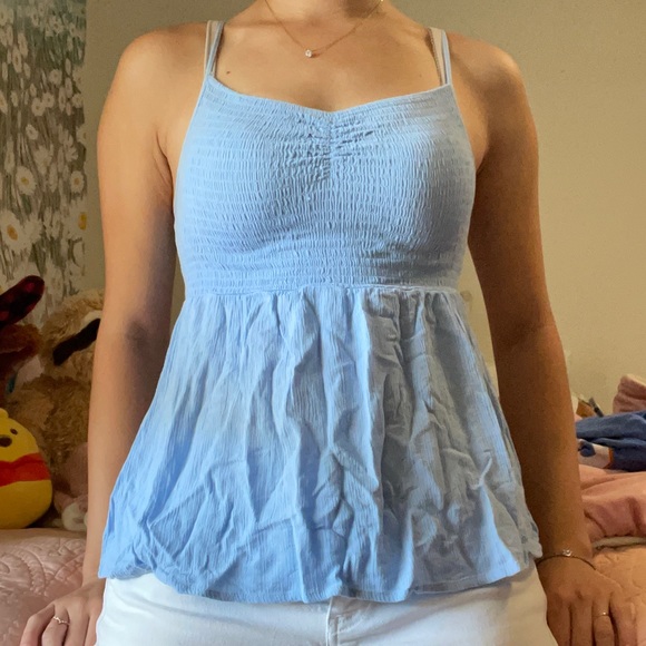 Baby blue top by Almost Famous - Picture 4 of 4